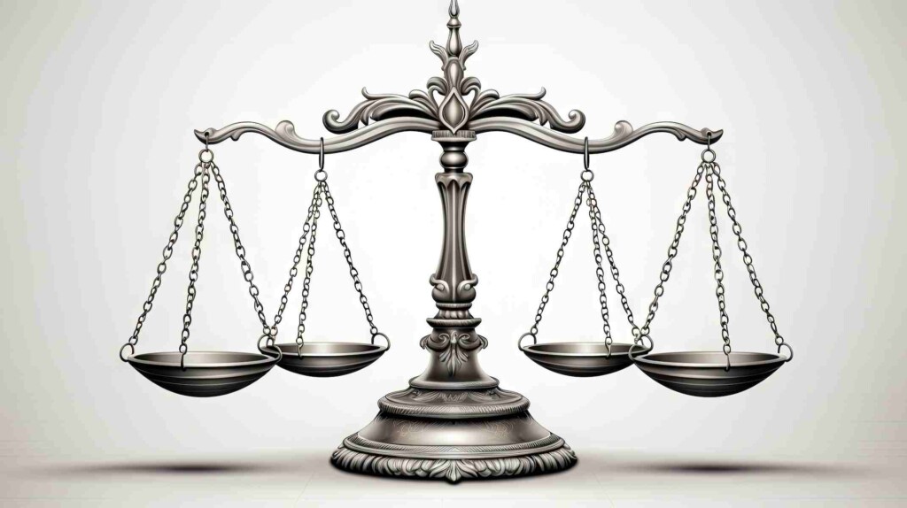 Balança do judiciário