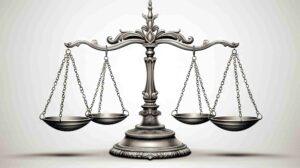 Balança do judiciário
