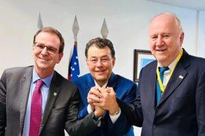 Eduardo Paes, Eduardo Braga e Paulo Ziulkoski