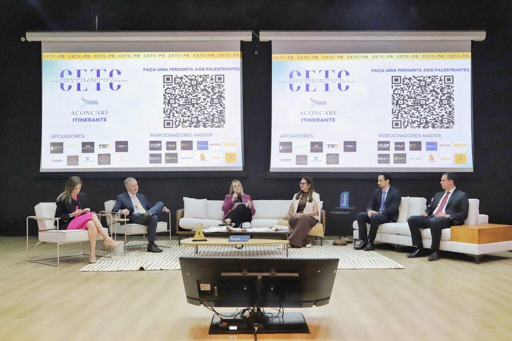 1º seminário do Congresso Empresarial, Tributário e Contábil da Paraíba, realizado de 2 a 3 de outubro, em João Pessoa 